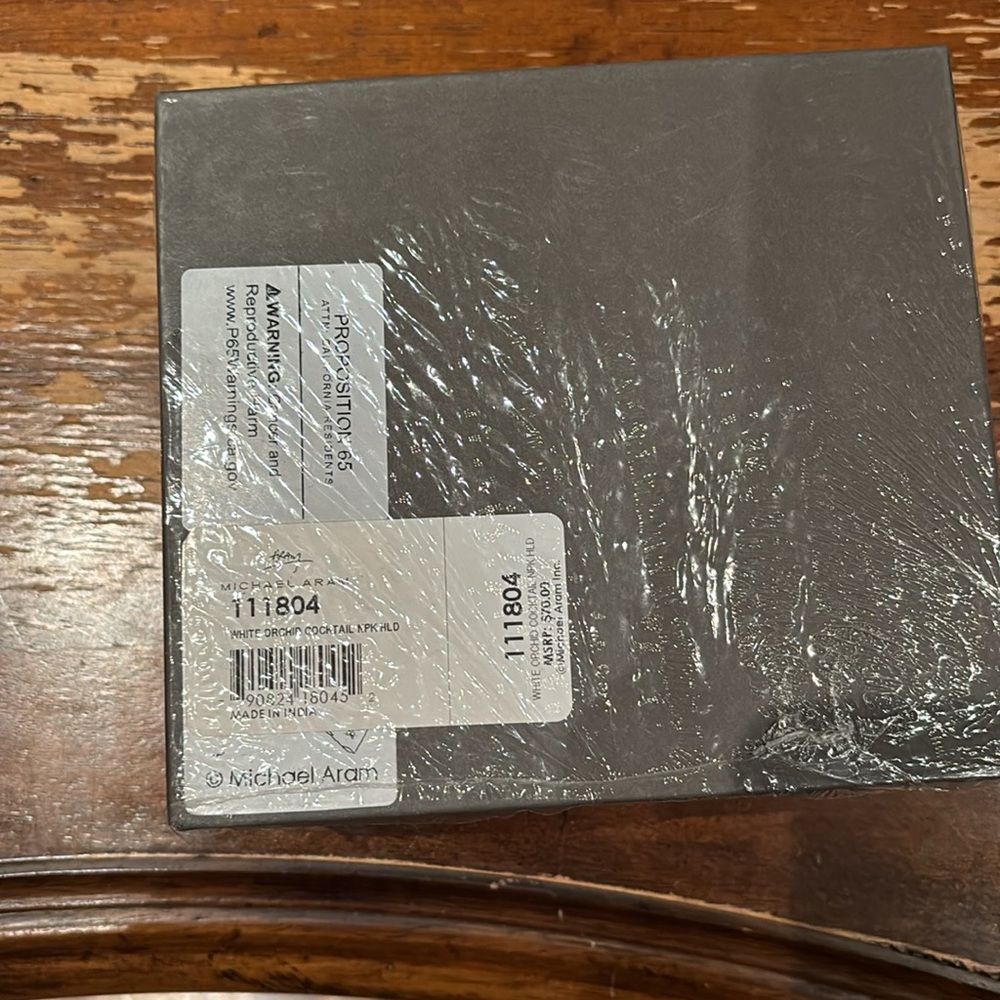 Michael Aram Elegant Gray Box - Picture 2 of 3